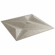 Pannelli da parete 24 pcs Beton Stella 50 x 50 cm Schiuma XPS