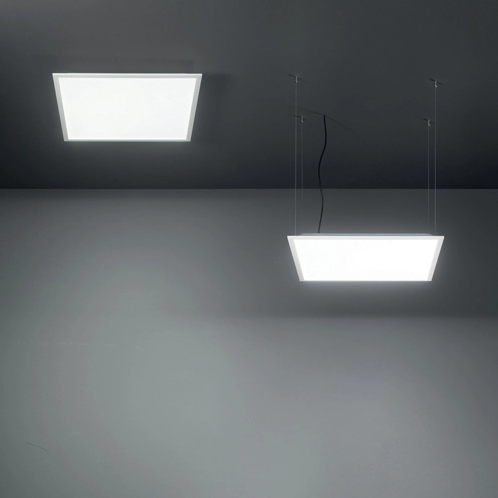 Pannello Led Panel Alluminio Bianco Led 40W 4000K Luce Naturale Cri90