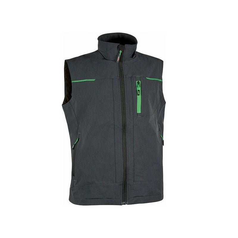 Gilet Asphalt Grey Green M Saturn Upower