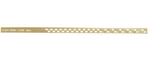 Profilo Doccia Pendenzato 100cm Brush Gold destra