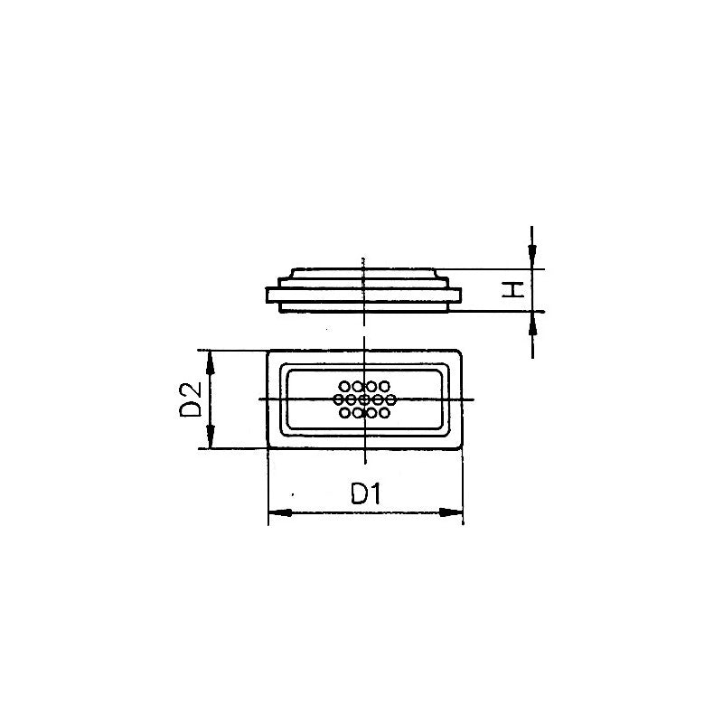 FILTRO ARIA VOLVO RIF.OR. 3825038-7