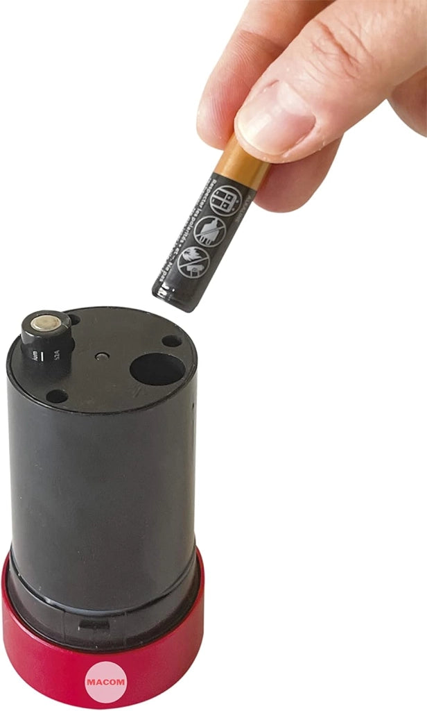 Macom just kitchen 953 sigiller wine sottovuoto automatico per bottiglie di vino, nero e rosso