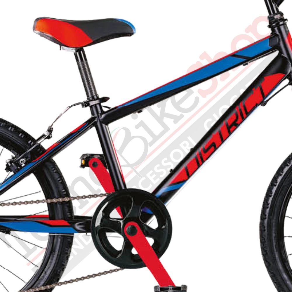 Bicicletta Bambino MTB MBM District 20"  6 Velocità-Nero
