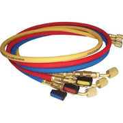 KIT TUBI FLESSIBILI PER GRUPPI MANOMETRICI MOD. B  R410. Att. 5/16 x F 1/4     HYWERK