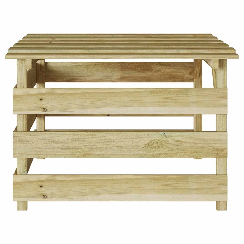 Garage per tosaerba Marrone 84 x 80 x 56 cm 42013028