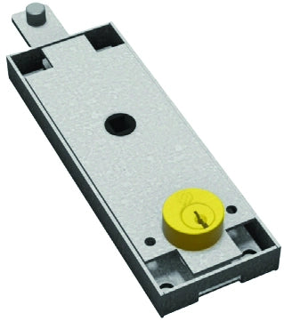 Securemme SERRATURA CENTRALE PER BASCULANTE CON CILINDRO TONDO 1 MANDATA 3 CHIAVI Art. 2290