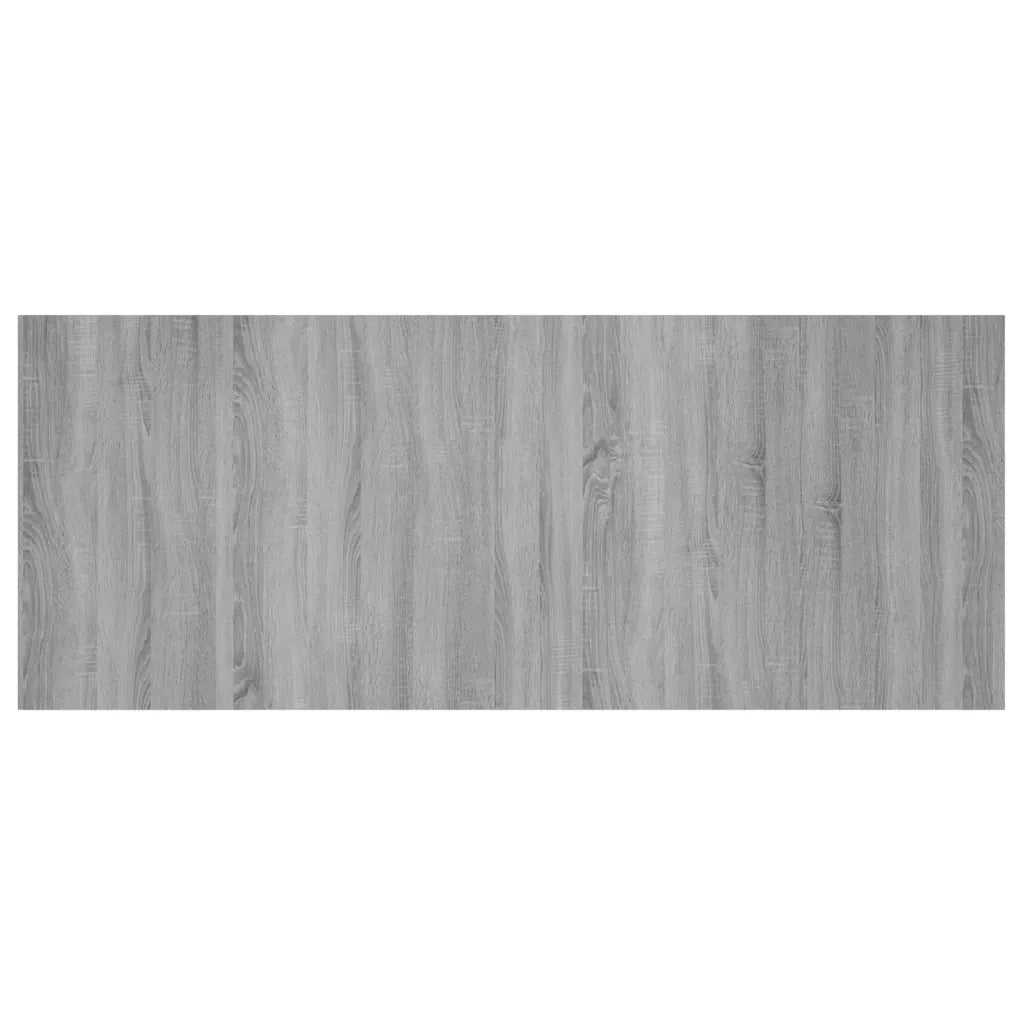 Testiera Letto Grigio Sonoma 200x1,5x80 cm Legno Ingegnerizzato 816977