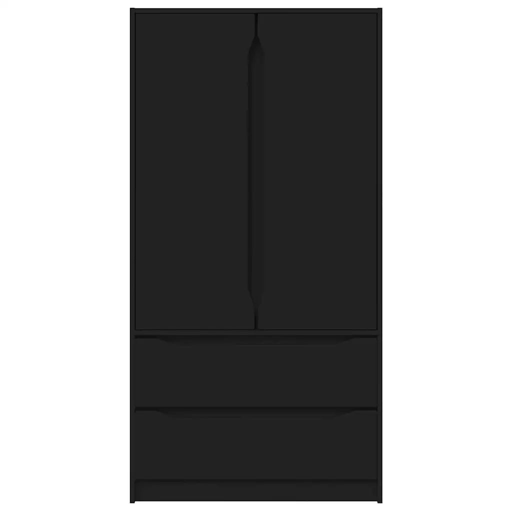 Guardaroba Nero 79,5 x 49 x 156 cm Legno ingegnerizzato 3406246