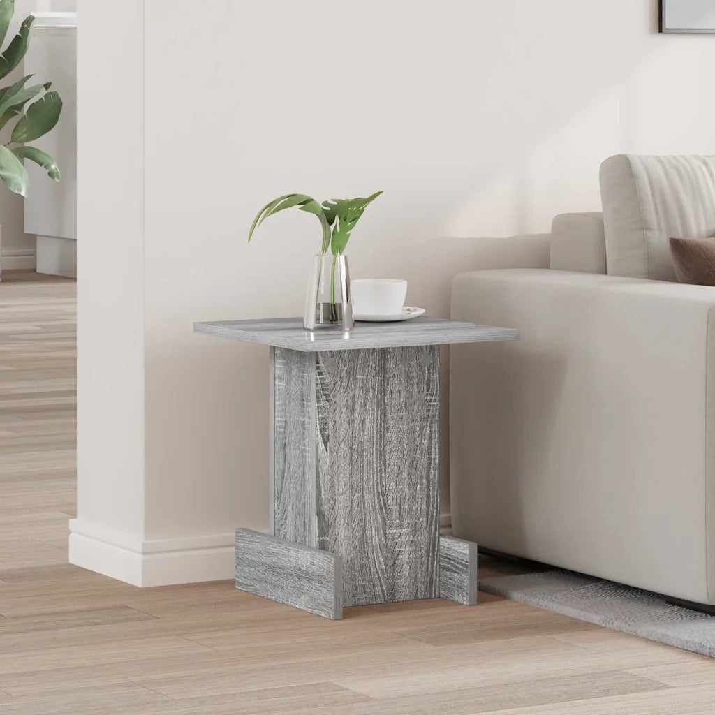 Tavolino Grigio Sonoma 35,5 x 35 x 40 cm Legno multistrato