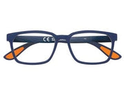 OCCHIALE LETTURA MONTATURA POLICARBONATO SOFT TOUCH BLU/ARANCIONE PR80  diottrie +3,0  31ZPR80300    ZIPPO