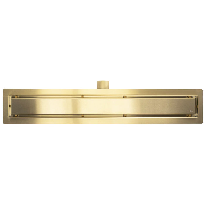 Scarico Lineare Neox Brush Gold 80