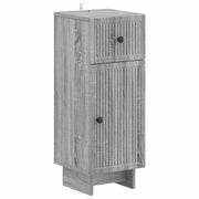 Mobiletto da Bagno EDE Sonoma grigio 30 x 31 x 80 cm 895951