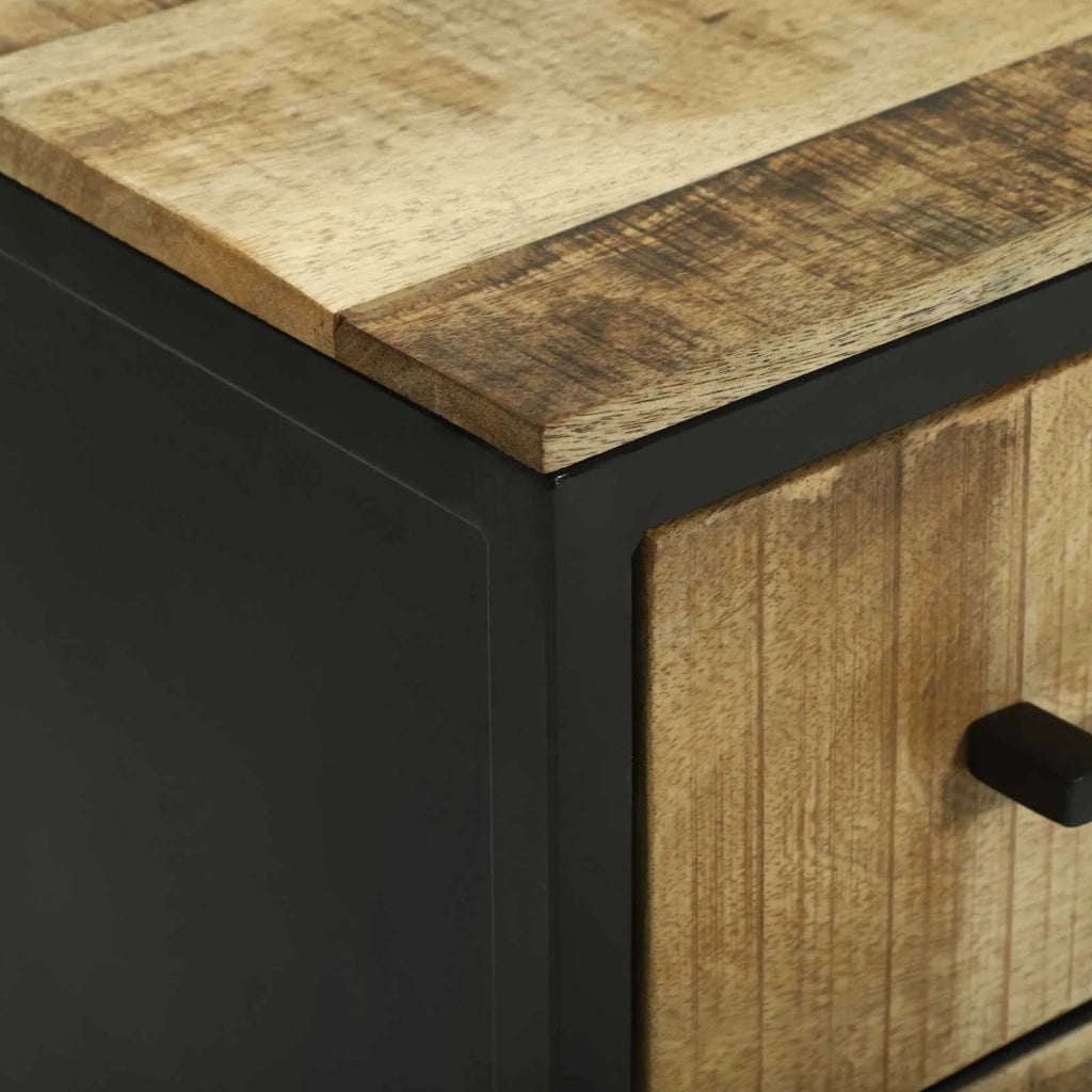 Credenza con cassetto 70 x 35 x 70 cm Legno massello di mango 374100