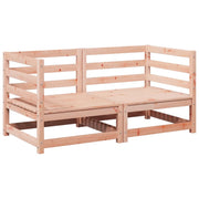 Set Divani da Giardino 2 pz | Set Salotto da Giardino in Legno Massello Abete Douglas