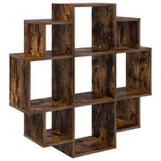 Scaffale da parete Rovere Fumo 90 x 25 x 90 cm 8012176
