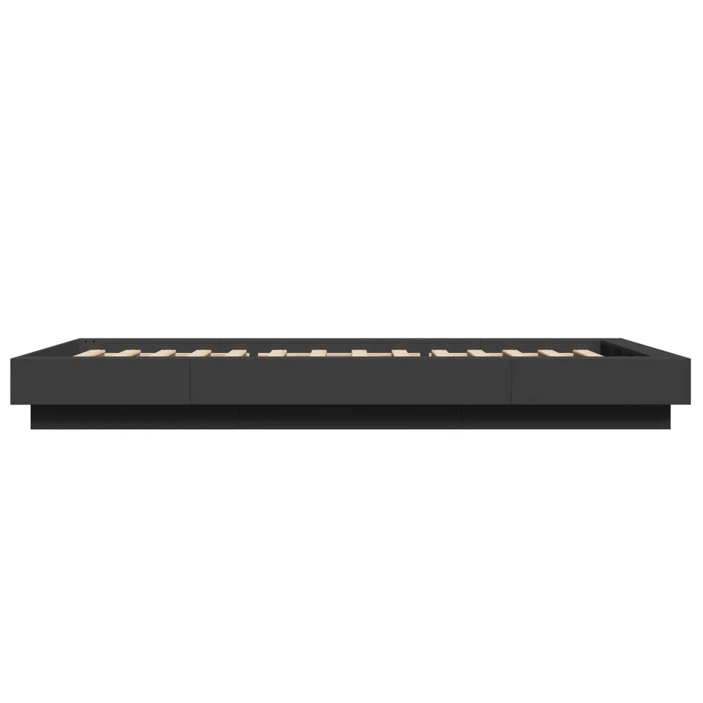 Giroletto Nero 90x200 cm in Legno Multistrato 3281211
