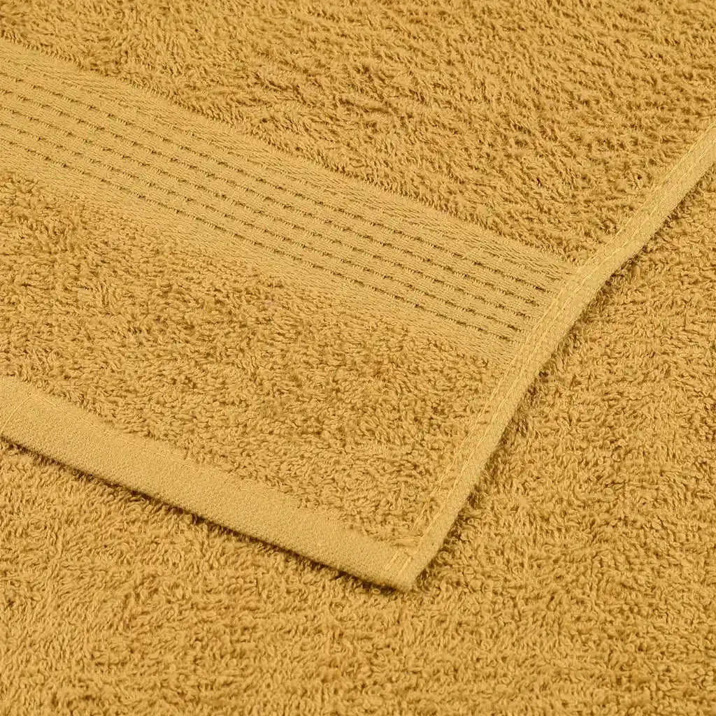 Asciugamani da bagno FROGN 2 pz Oro 100x150 cm 360 g/m² 136812
