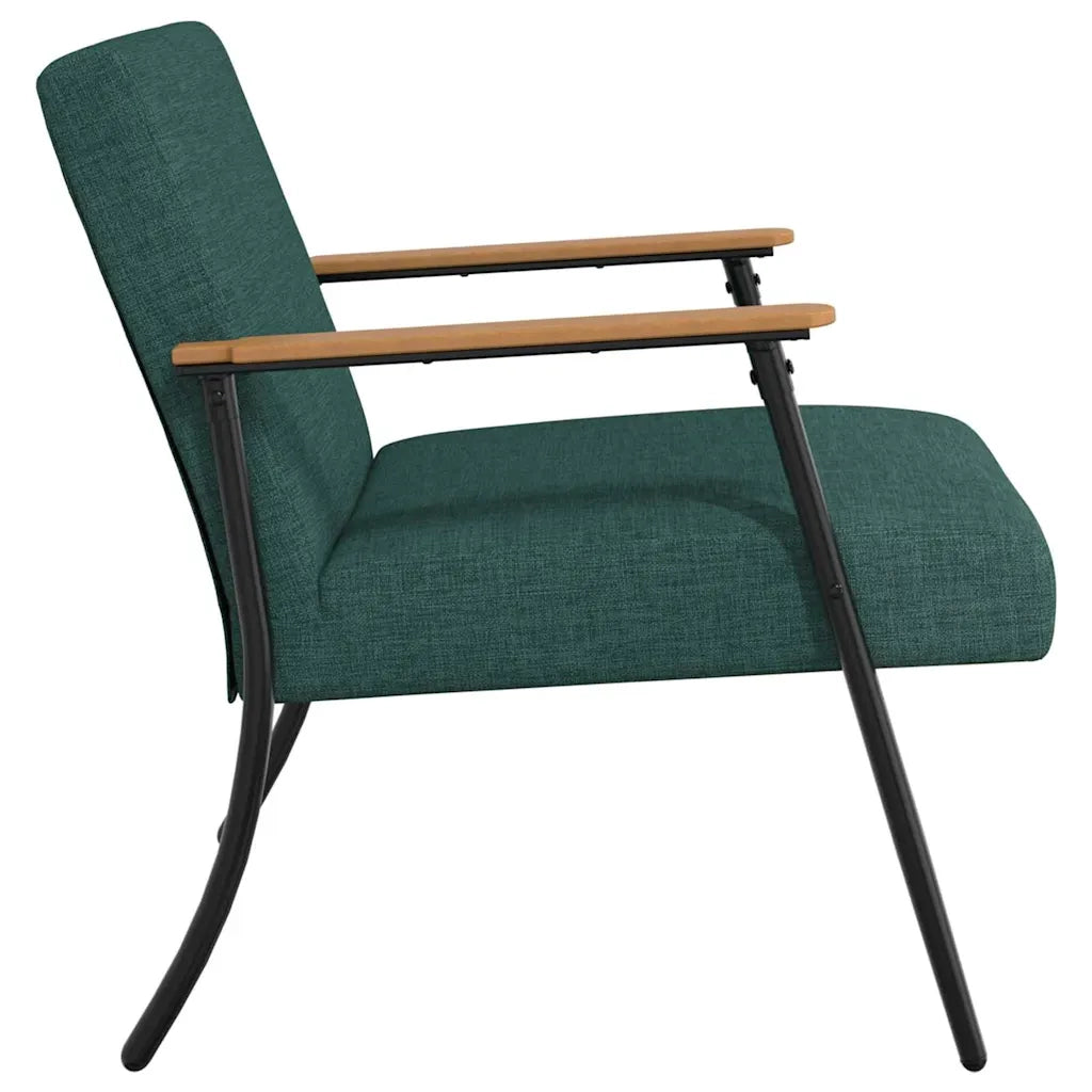 poltrona Verde Scuro Tessuto 42017666