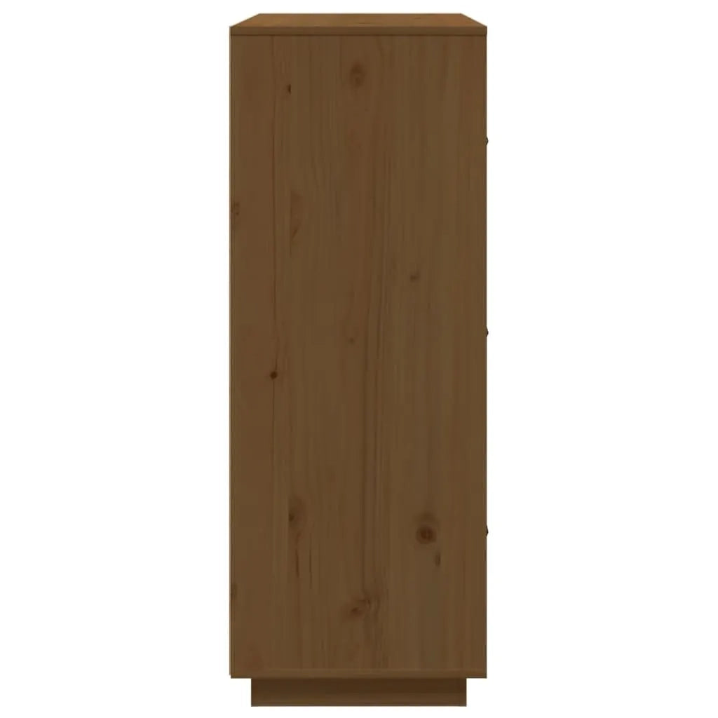 Credenza ambra 67x40x108,5 cm in Legno Massello di Pino 820175