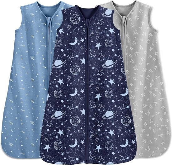 Zaino da Sdraiata per Bambini 0-6 Mesi Estate - Coperta Portatile - Neonato - Grigio Blu