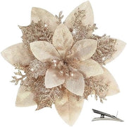 20 Frecce di Natale con Glitter con Viti - Decorazione Festiva