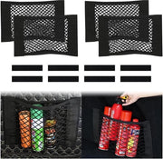 Organizzatore per auto, 4 pezzi - Organizzatore universale per sedili auto con chiusura con clip