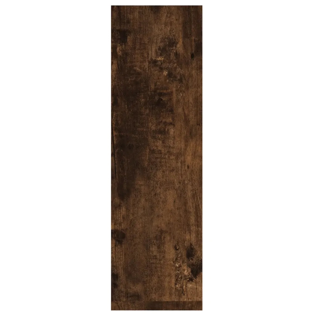 Mensole da Parete 2pz Rovere Fumo 50x15x50 cm Legno Multistrato cod mxl 33115