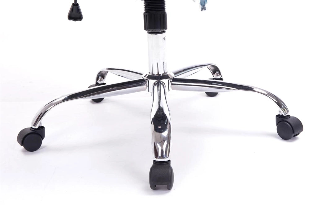 Sedia da ufficio Thor in similpelle nero