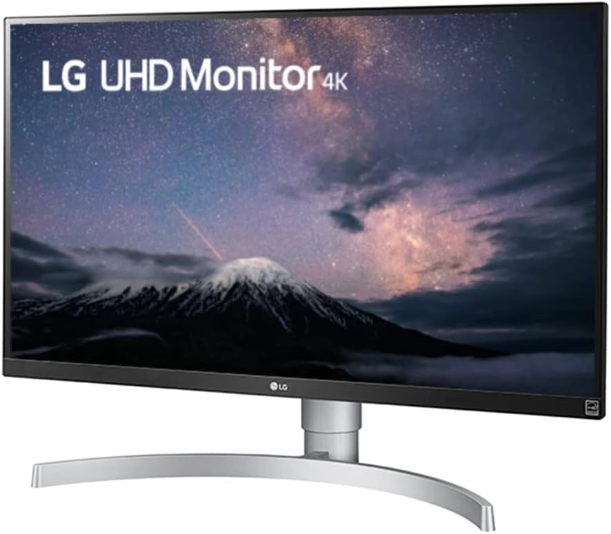 27UL650-W Monitor 27" Ultra HD 4K LED IPS HDR 400, 3840 x 2160, Radeon FreeSync 60Hz, 1x Display Port, 2x HDMI, Uscita Audio, Multitasking, Altezza Regolabiile, Nero