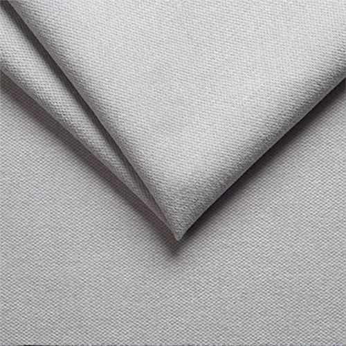 Letto contenitore singolo 80x190 cm con rete ortopedica a doghe, tessuto Enjoy, made in Italy - 20 Silver