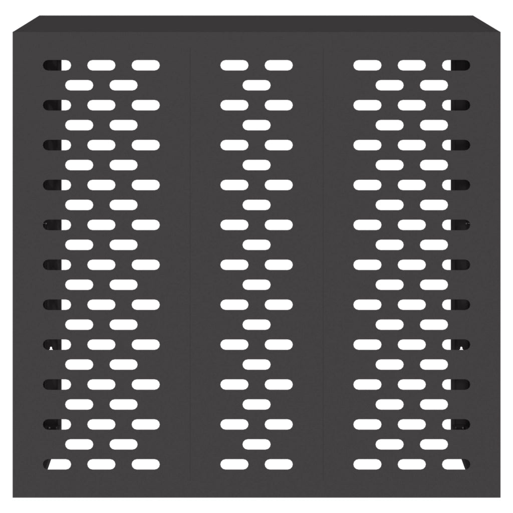 Copertura Condizionatore - Nero, 110 x 50 x 105 cm