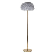 Lampadelle A Da Terra Feathers Slim Grigia cm ø 43x170