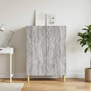 Credenza Sonoma grigio 66 x 34,5 x 90 cm Legno ingegnerizzato 895051