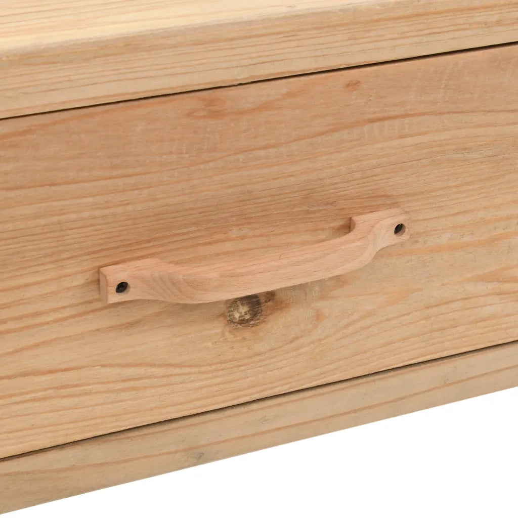 Mobile Porta TV in Legno Massello di Abete 120x33x35 cm cod mxl 19678