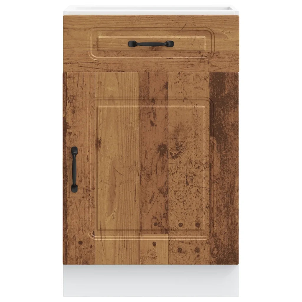 Base da Cucina Kalmar Legno Vecchio in Legno Multistrato