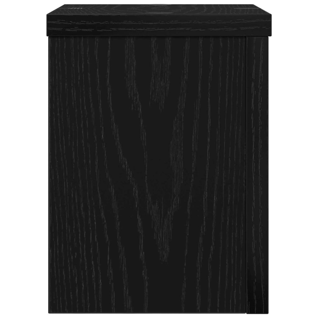 Supporto per piante | Sostegno per piante 2 pz Rovere Nero 15 x 15 x 20 cm