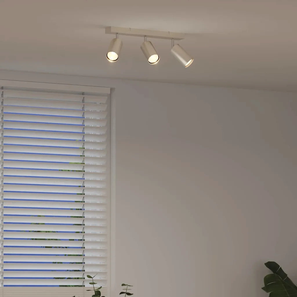 Faretto da soffitto Nichel 38 x 6 x 16 cm Metallo CFW3257656