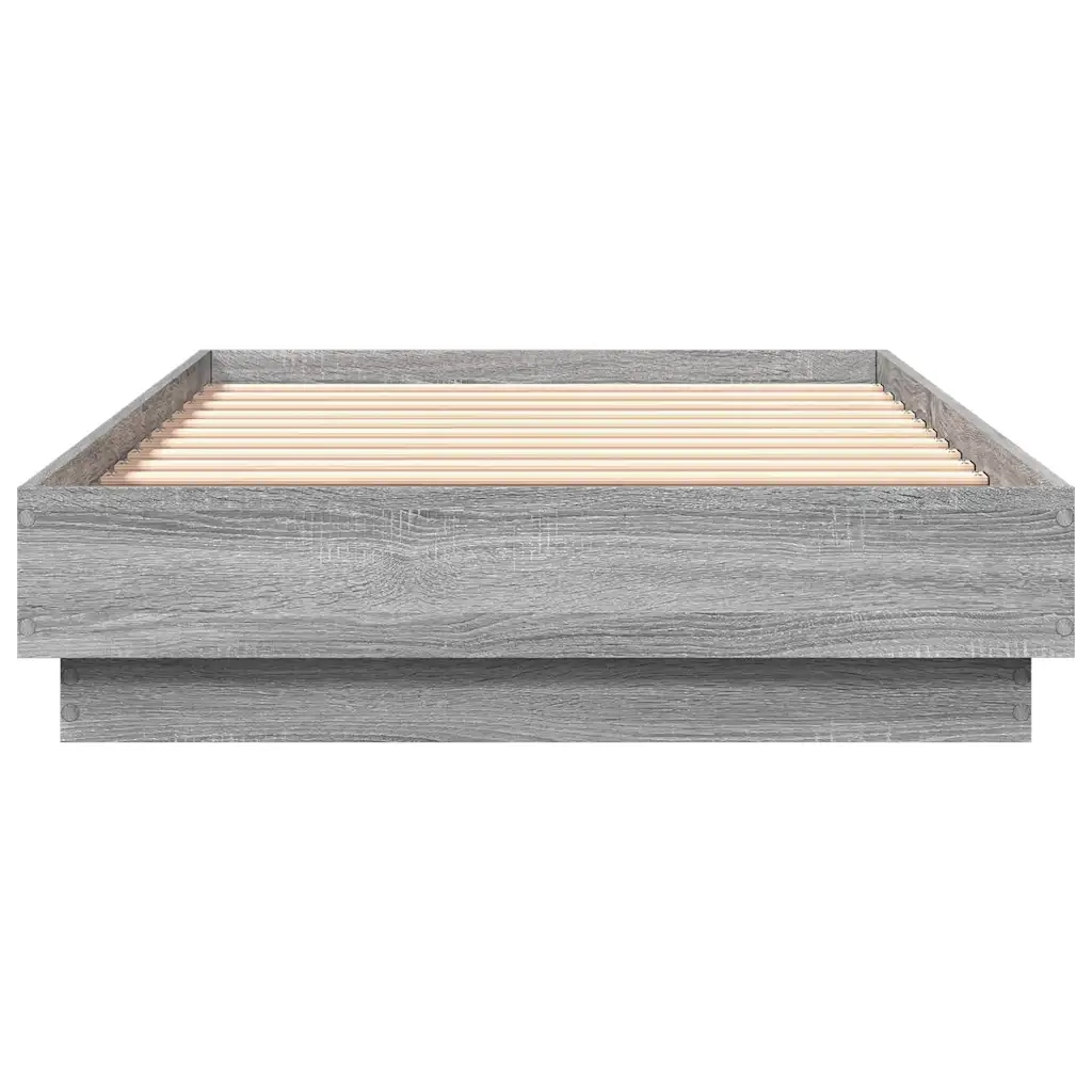Giroletto Grigio Sonoma 90x190 cm in Legno Multistrato 839635