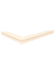 Griglia di ventilazione Angolare per camino 60x800x600 - Loft Angle destra crema