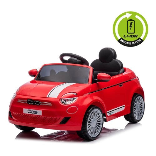 Auto elettrica mandelli 100053356 sport one fiat 500 cabrio 10,8v liti