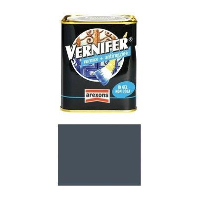 SMALTO ANTIRUGGINE VERNIFER AREXONS  4876 GRIGIO SCURO BRILLANTE ML 750