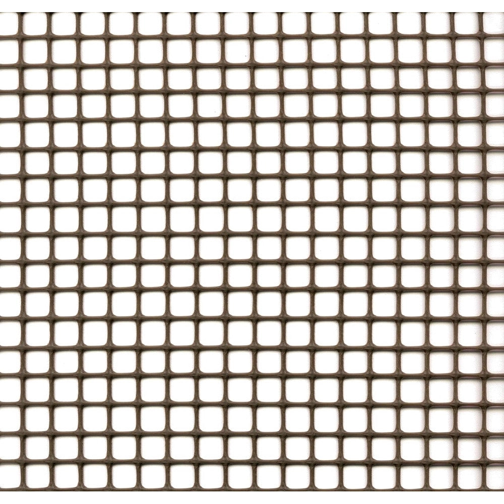 Trade Shop - Rete Di Plastica Protettiva 1x5 Mt Marrone Per Cancelli Recinzioni Balconi 206612 -