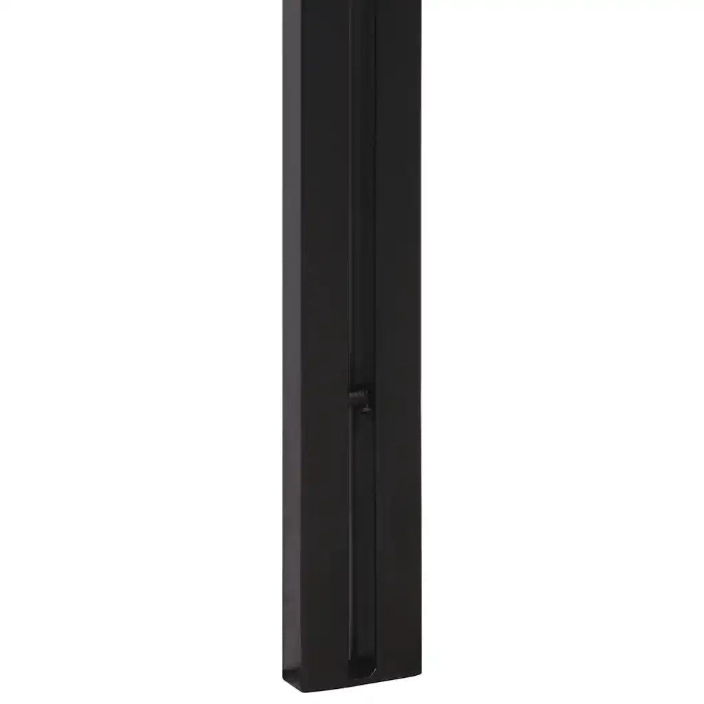 vidaXL Testiera 120 cm in Legno Massello di Recupero e Ferro