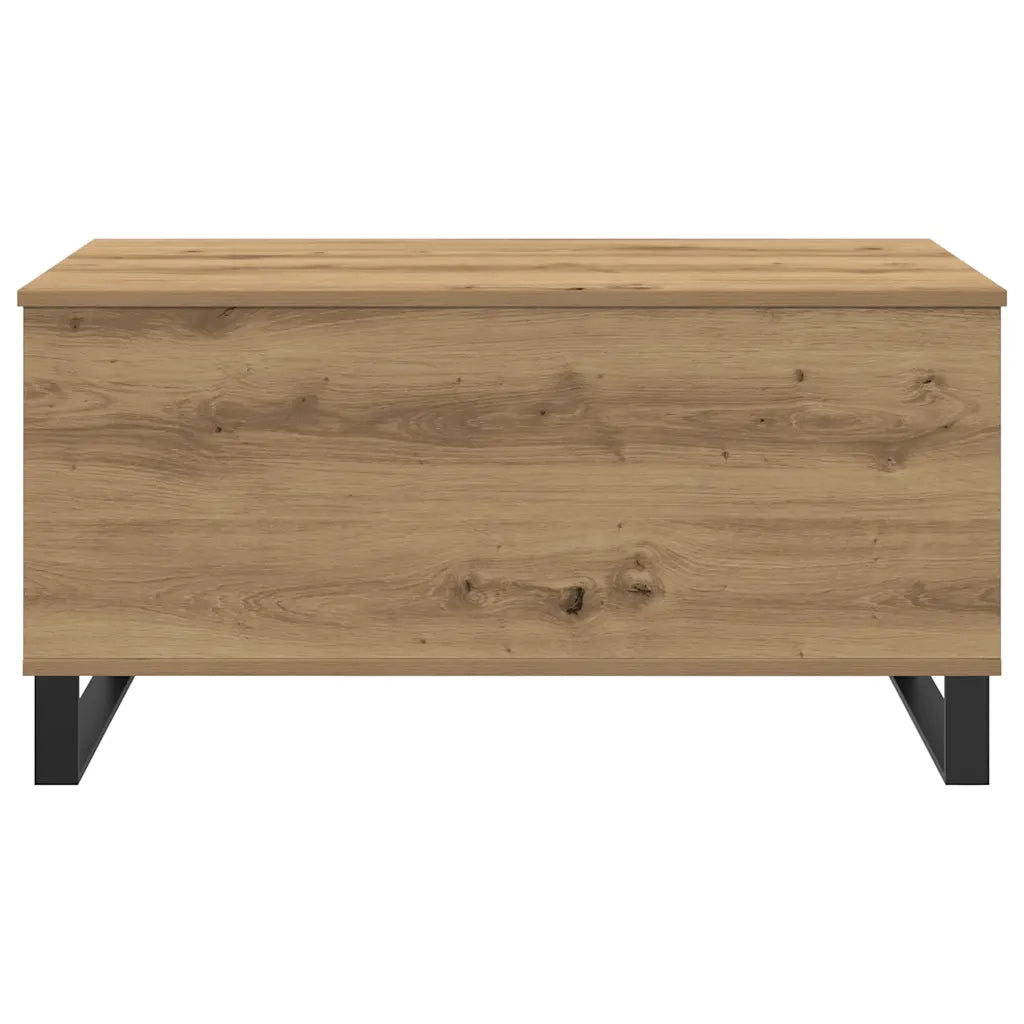 vidaXL Tavolino Salotto Rovere Artigianale 90x44,5x45 cm in Truciolato