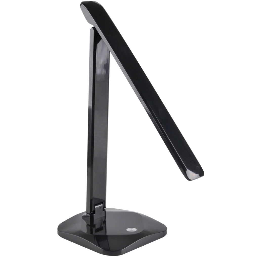Lampada da scrivania LED dimmerabile nera Toledo Polux