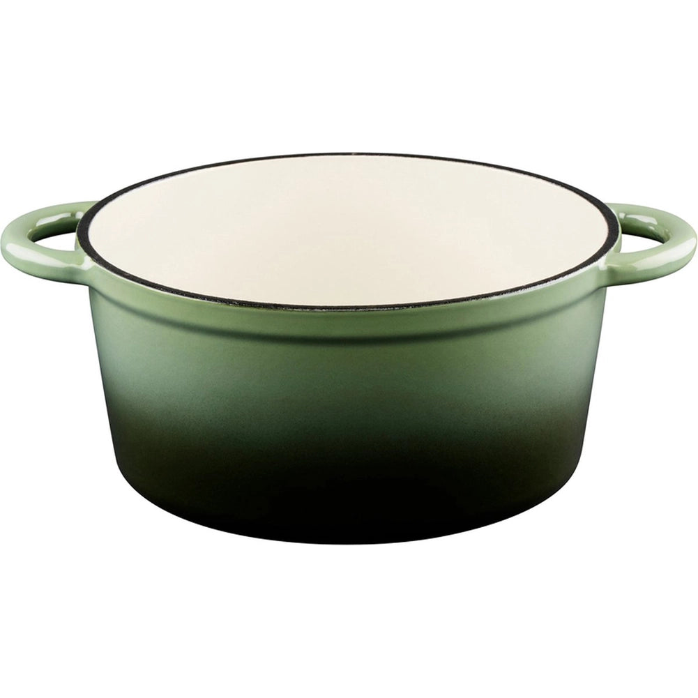 Casseruola con Coperchio Royalty Line Casseruola 24 cm Adatto a Tutti i Fornelli in Ghisa Verde