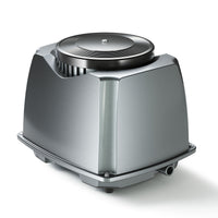 CAP-100 Aeratore acquario 70 W, ossigenatore per laghetti da giardino da 80 m³ e acquari, pompa d'aria 100 l/min con 4 uscite, sistema di aerazione con pietra d'aria e valvola di non ritorno