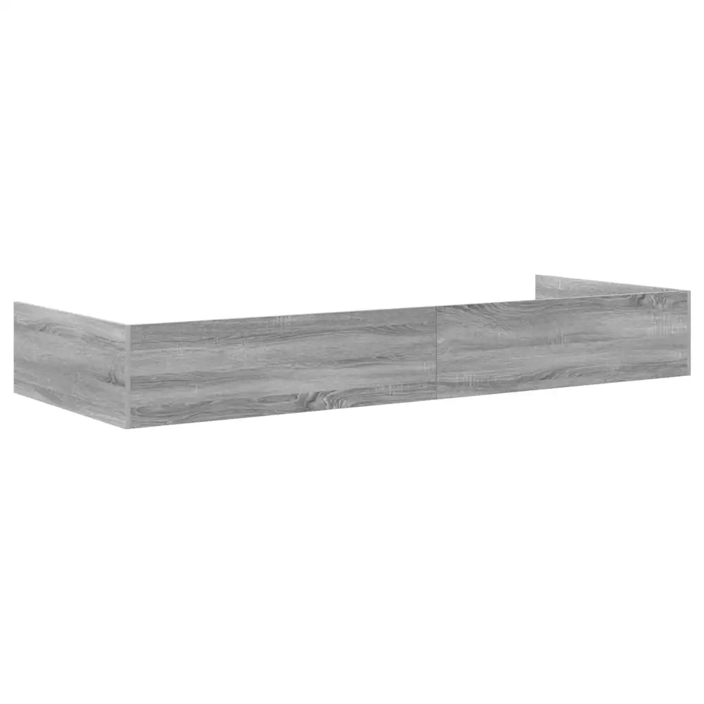 Struttura del letto Grigio Sonoma 75 x 190 cm Legno multistrato 3335258