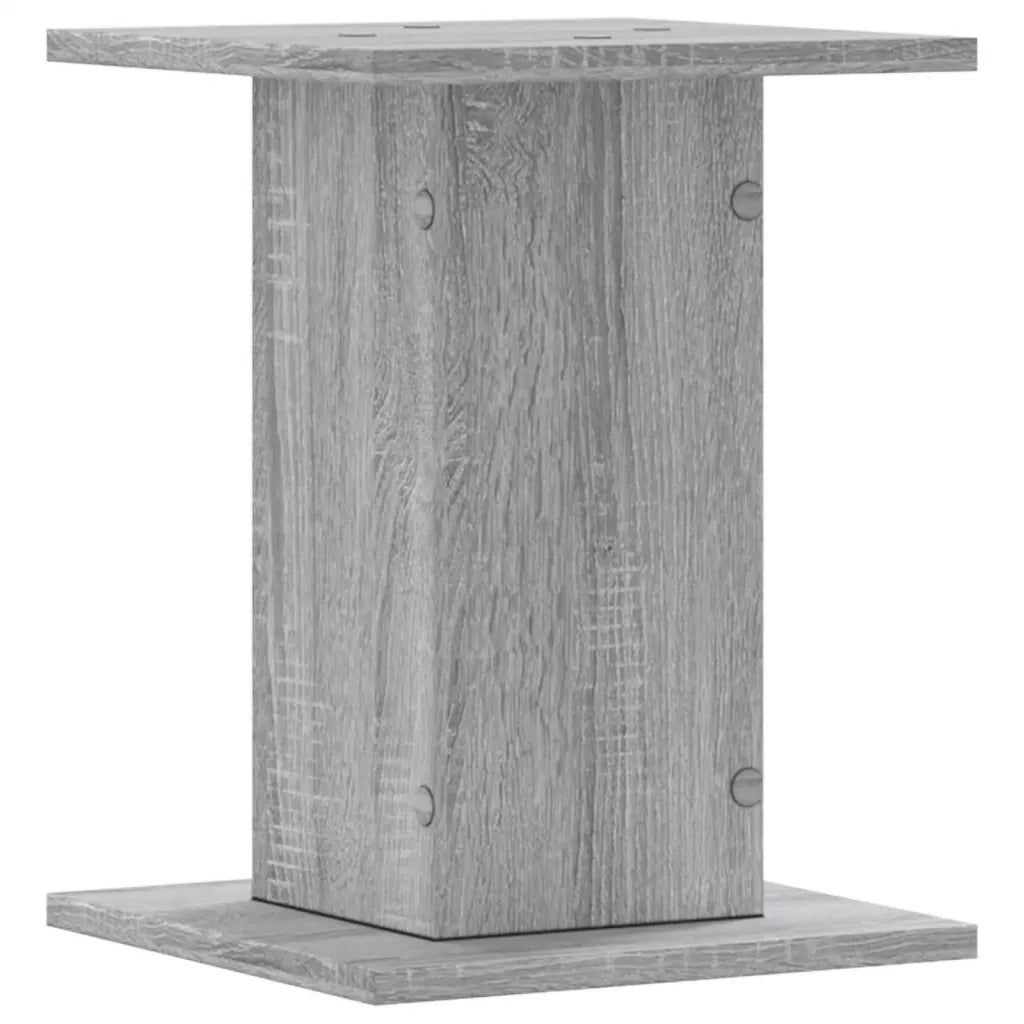 Supporti per Piante 2 pz Grigio Sonoma 30x30x40cm in Truciolato