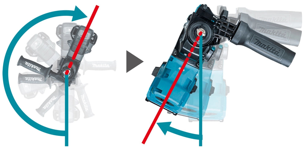 Tassellatore Makita HR011GU201 SDS-Plus 40V XGT Brushless